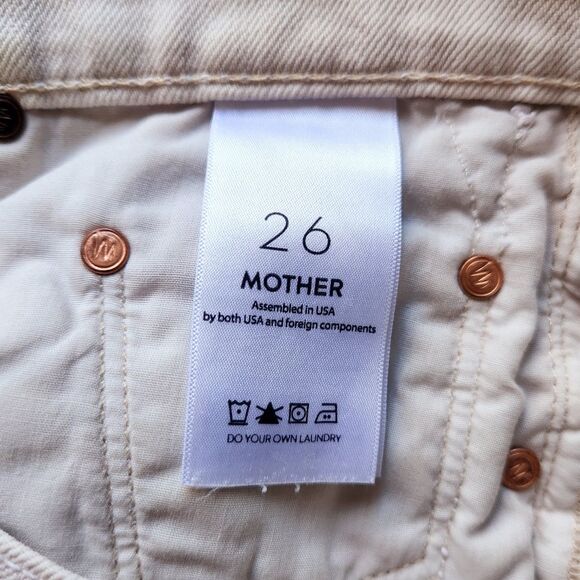 MOTHER Denim The Dropout Fray - Party Favor 26 - Picture 4 of 12